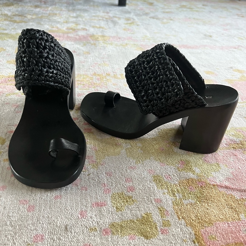 Jill Sander Block Heel Sandal
